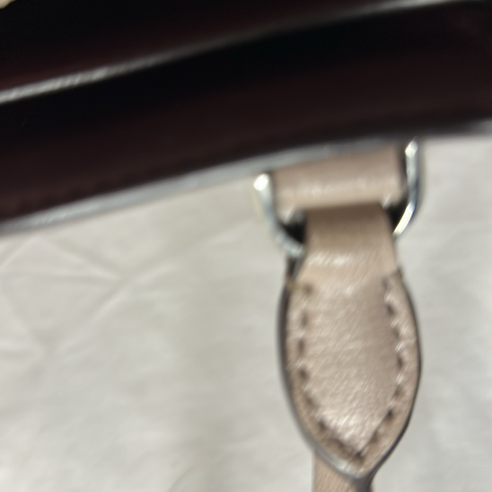 KATE SPADE NY blush pale pink medium satchel with 3 sections Detach straps. - Picture 14 of 16